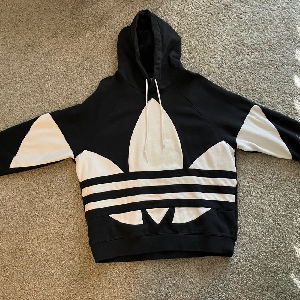 Adidas Monochrome Trefoil Hoodie